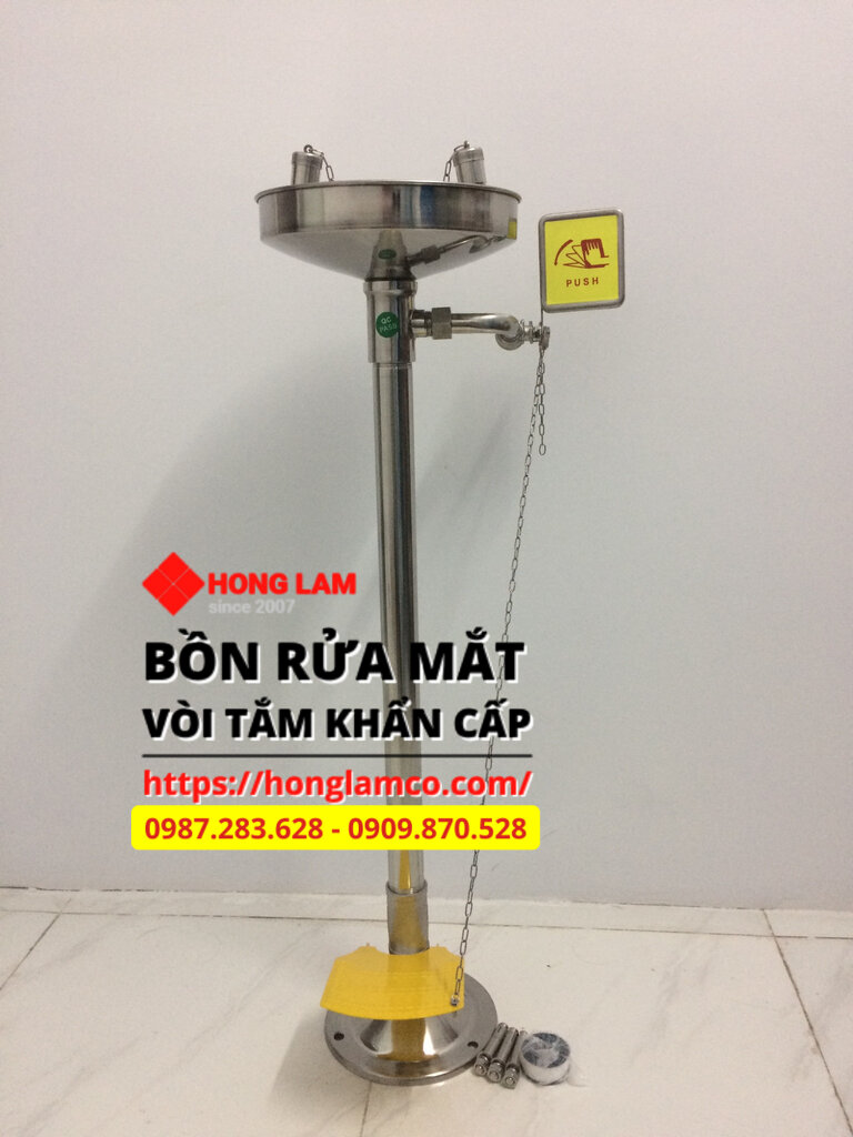 Lưu ý khi lắp đặt bồn rửa mắt khẩn cấp EW407