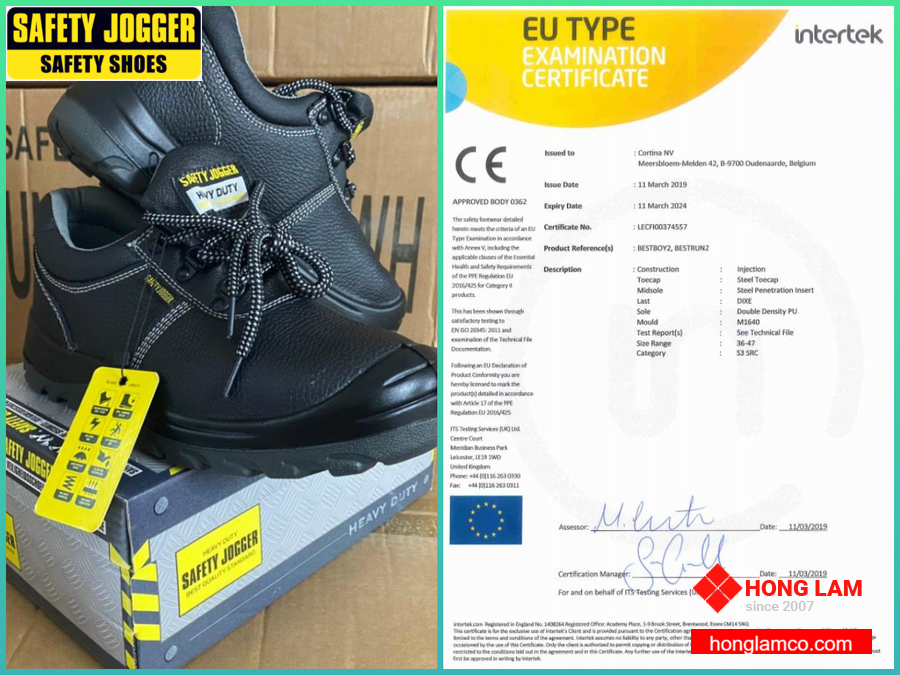 An toàn hơn với Giày bảo hộ Jogger bản nâng cấp S3 SRC
