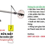 Địa chỉ bán vòi tắm khẩn cấp UK309 giá tốt tại TPHCM, Bình Dương