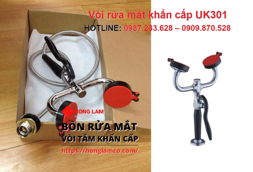 Địa chỉ mua vòi rửa mắt khẩn cấp UK301 giá tốt tại Tphcm, Bình Dương