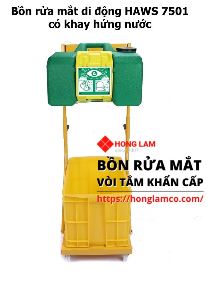 Ứng dụng của bồn rửa mắt di động