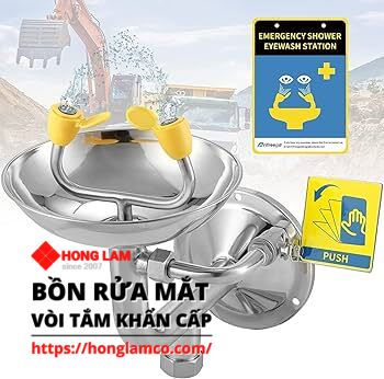 Vòi Rửa Mắt Cấp Cứu: Các Tiêu Chuẩn An Toàn Quan Trọng