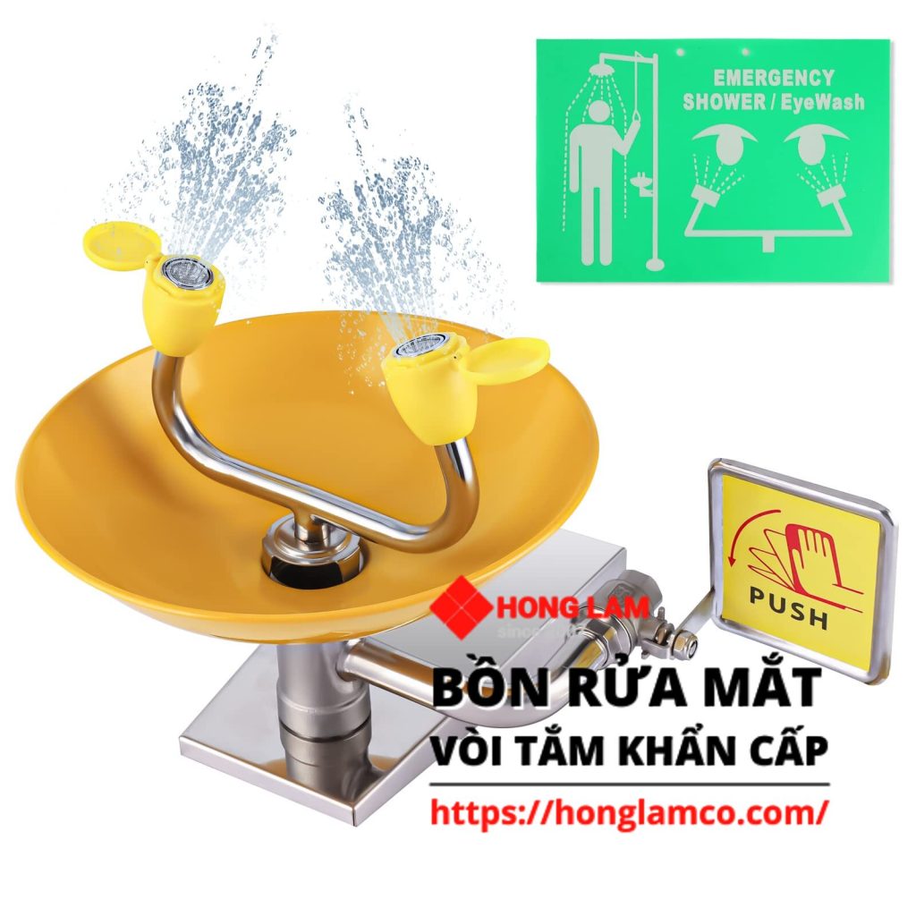 Biển Báo Bồn Rửa Mắt Khẩn Cấp Có Tác Dụng Gì?